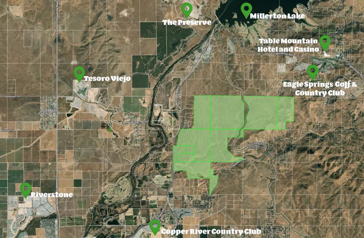 Property map with parcels 
