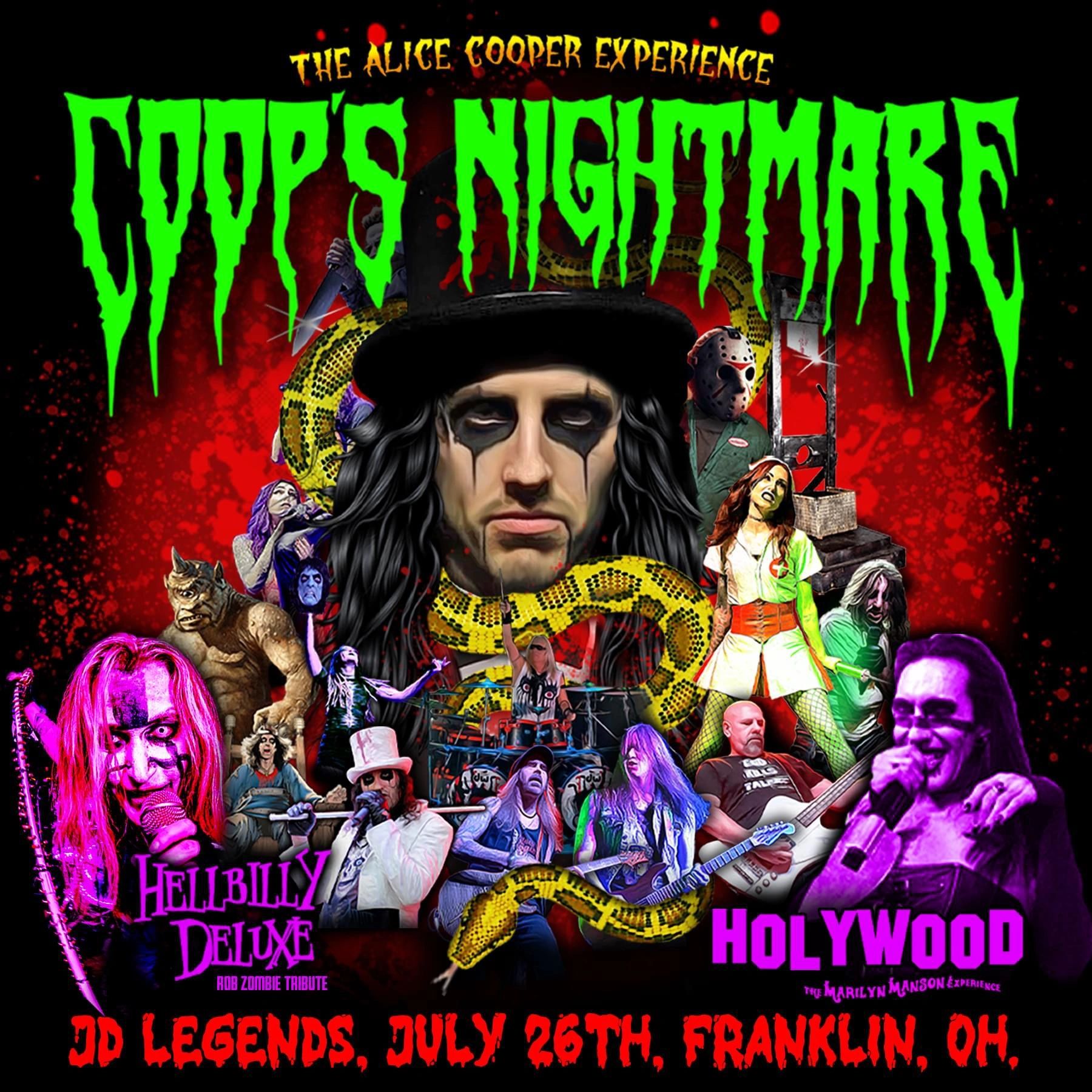 7/26/24 - w/ Hellbilly Deluxe & Holy wood 

65 Millard Dr, Franklin, OH 45005-2023, United States