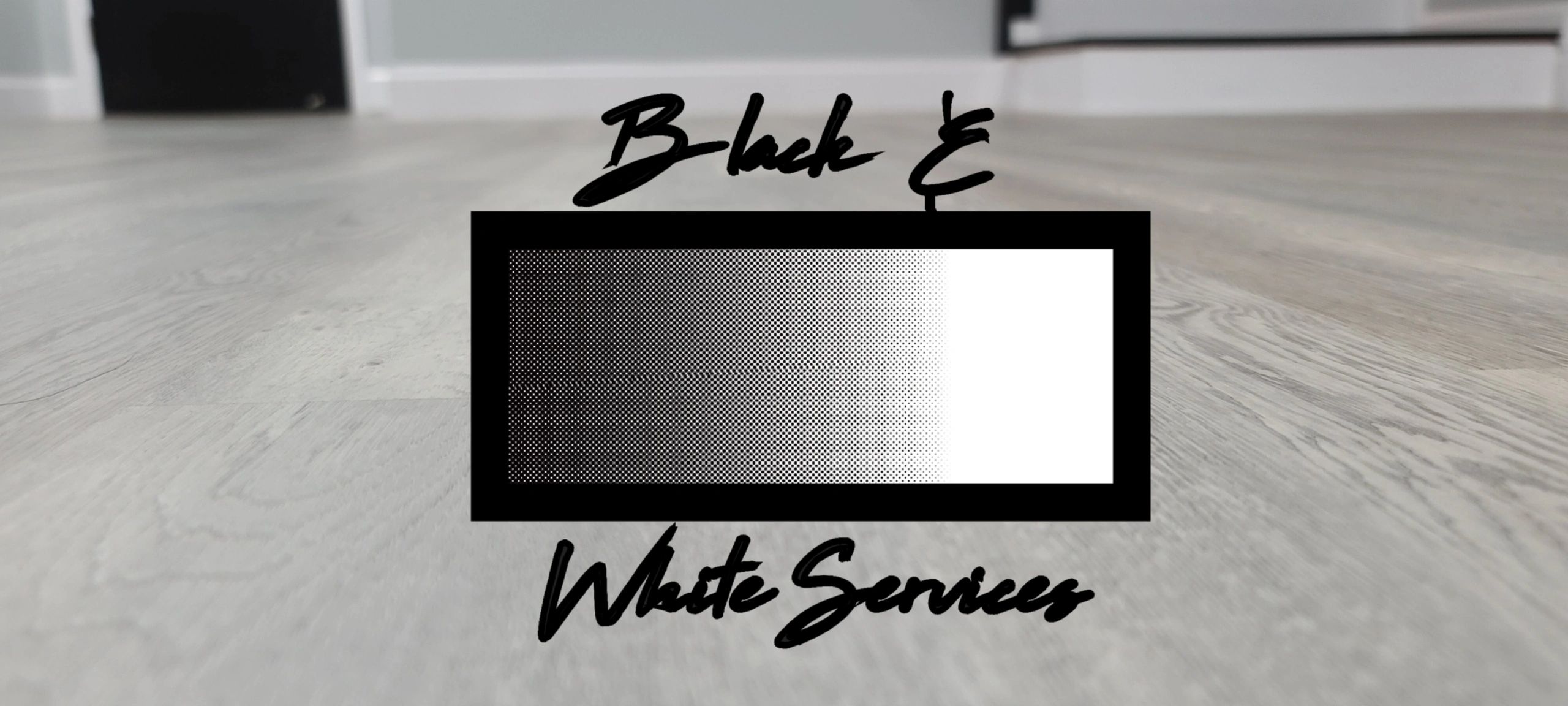 Black & White services LLC, it's  about  colors! mixing black & white makes  a beautiful grey color!