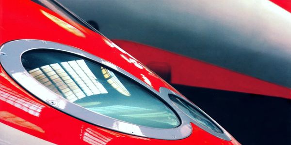 Frecciarossa train in Italy
