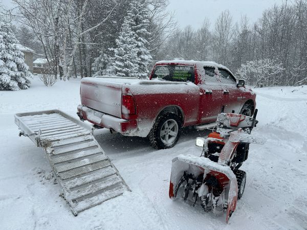 Snow removal, snow removal service