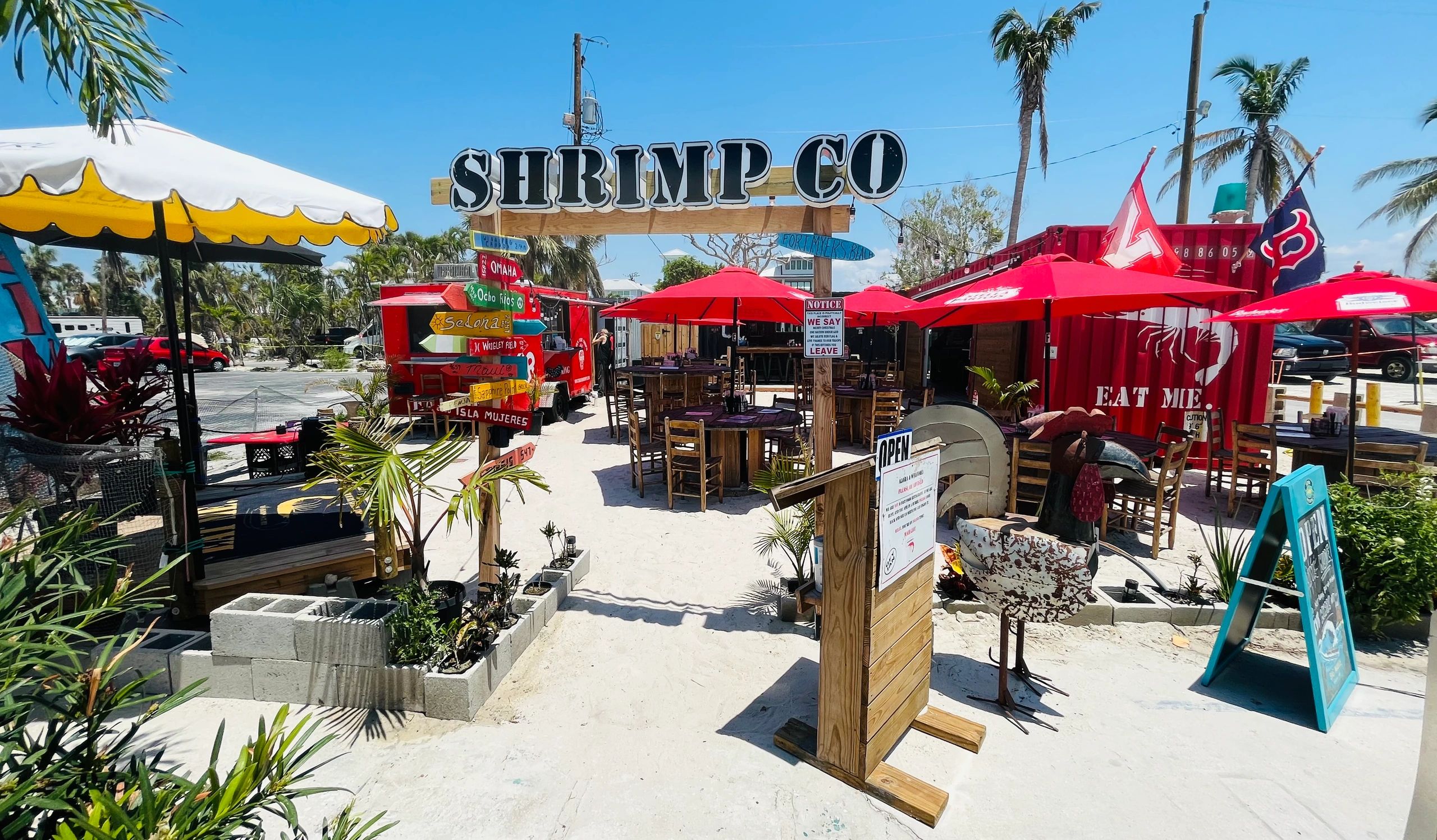 THE RUDE SHRIMP CO. Seafood Restaurant & Bar Food Truck Caterer