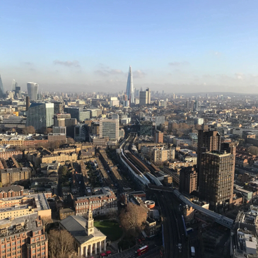 London City viewing from the west end