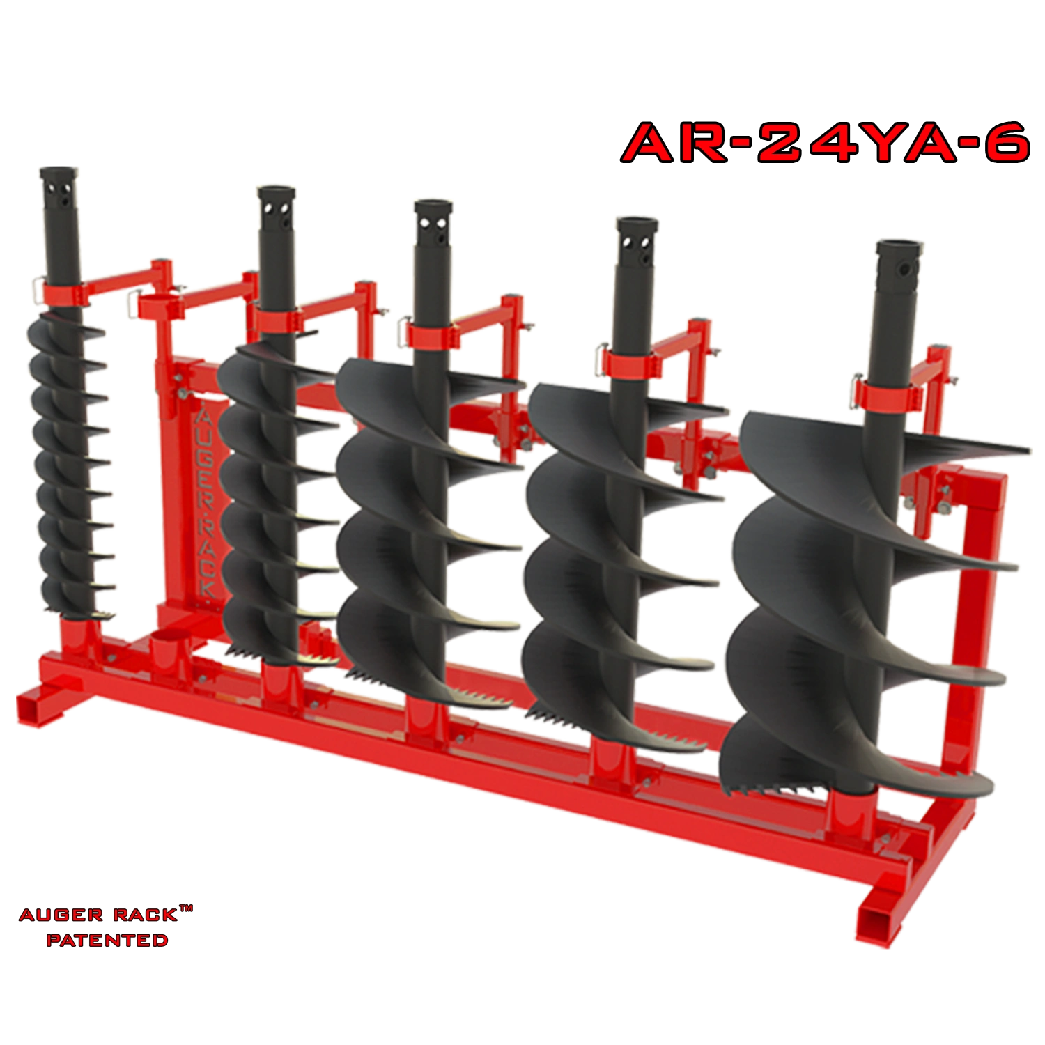 AR-24YA Yard Auger Rack for storage of 24" and smaller augers