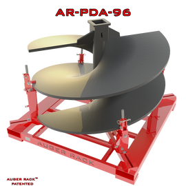 AR-PDA-96 Mobile Auger Rack for storage of 96" and smaller augers for pressure digger augers