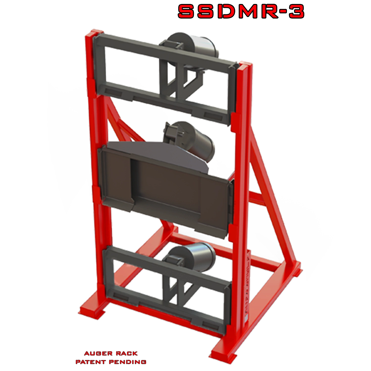 SSDMR-3 Skid Steer Drive Motor Storage Rack