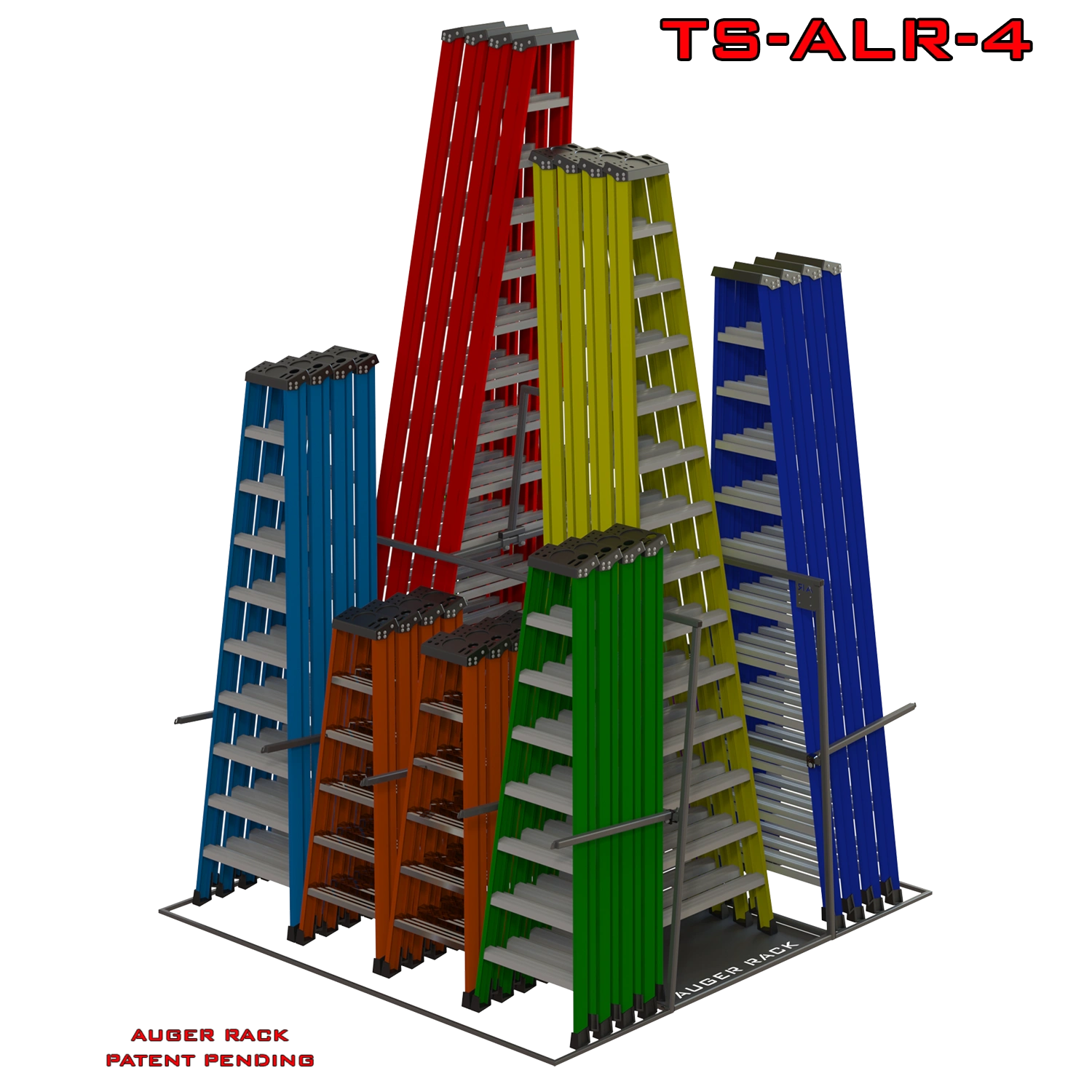 TS-ALR-4 A-Frame Ladder Storage Rack