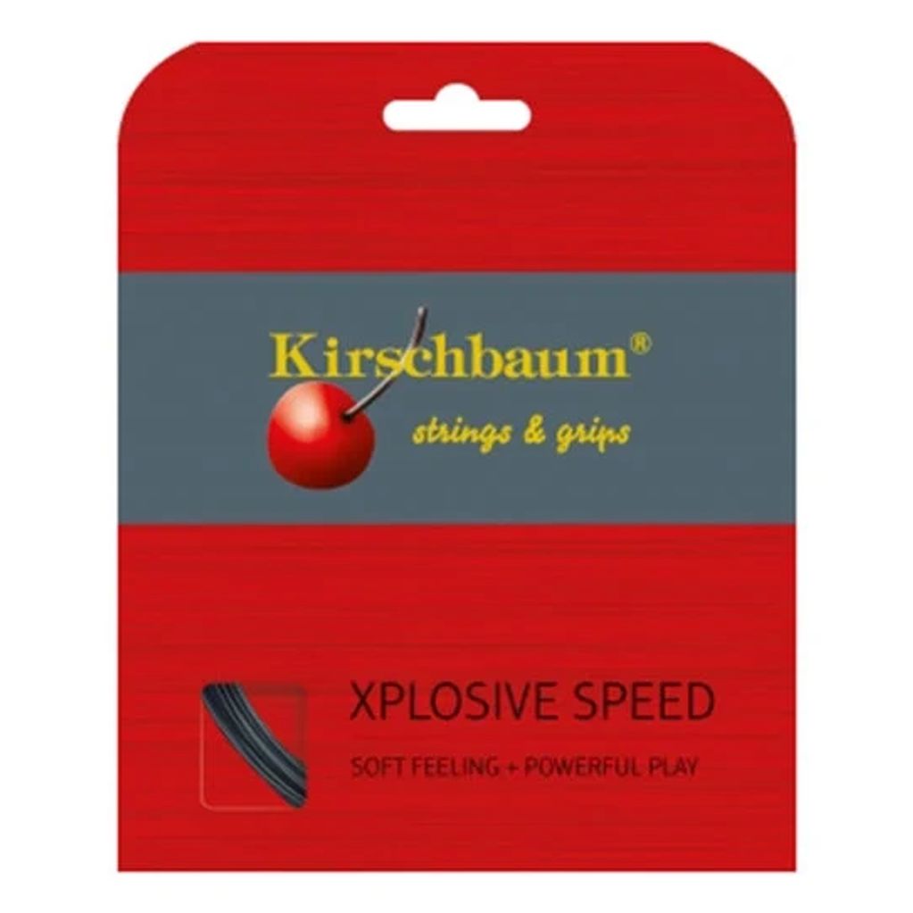 Kirschbaum Xplosive Speed Kordaj Rulosu 12m - Siyah