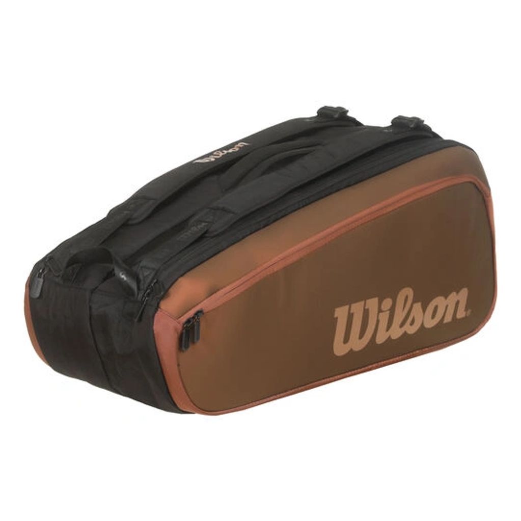 Wilson Pro Staff Super Tour V14 Raket Çantası 9'lu - Bronz