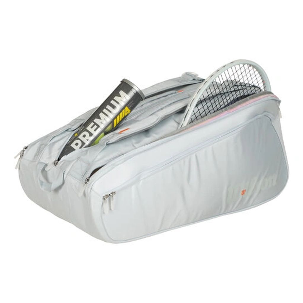 Wilson Shift Super Tour Raket Çantası 15'li - Beyaz