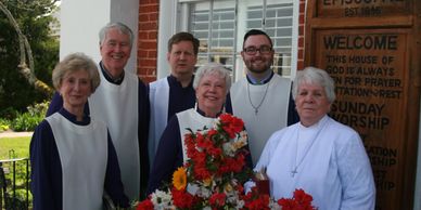 Mary Townsend, Dick Barksdale, Randy Traynam, Ann Cox, Graham Duncan and Donna Babineau