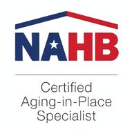 Certified Aging-in-Place Specialist Logo. NAHB
