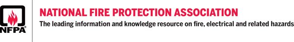 National Fire Protection Association Logo. Fire Safety