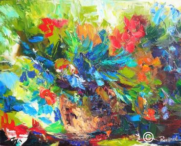 Un Bouquet désordonné 22 x 28 pc