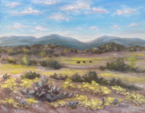 “La Primavera”
11”x14”
Oil on canvas