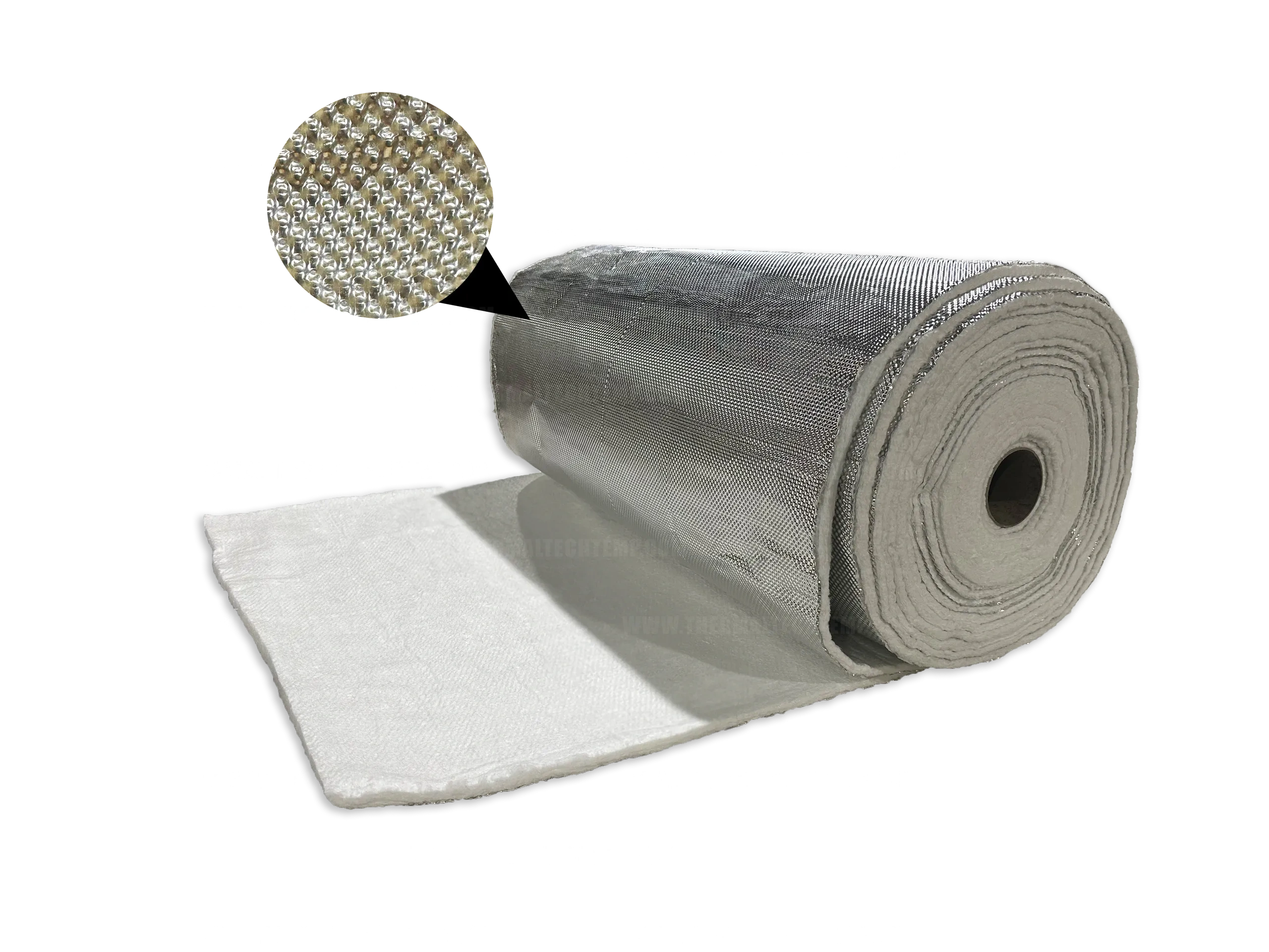 Ceramic Fiber Insulation Roll Heat Insulation Blanket High Temperature  Resistance Blanket 