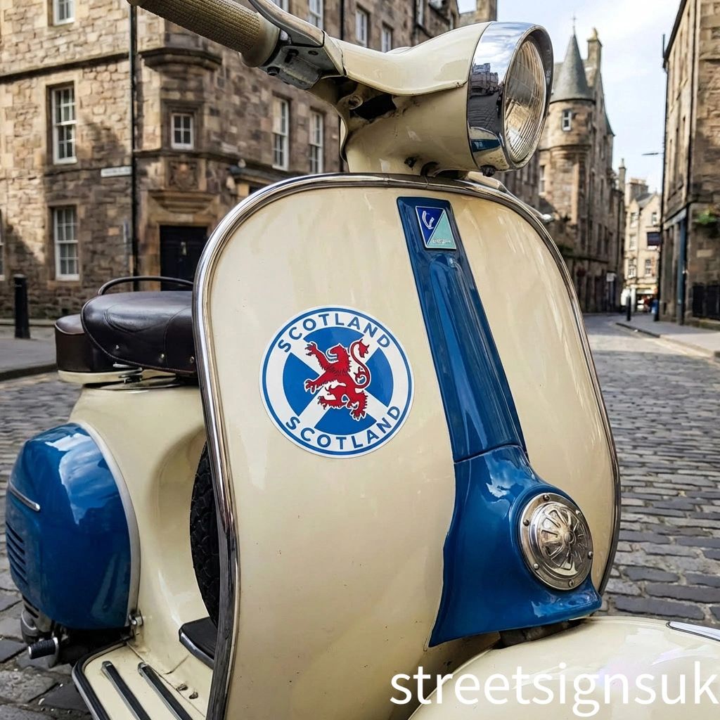 Scotland self adhesive decal sticker various sizes