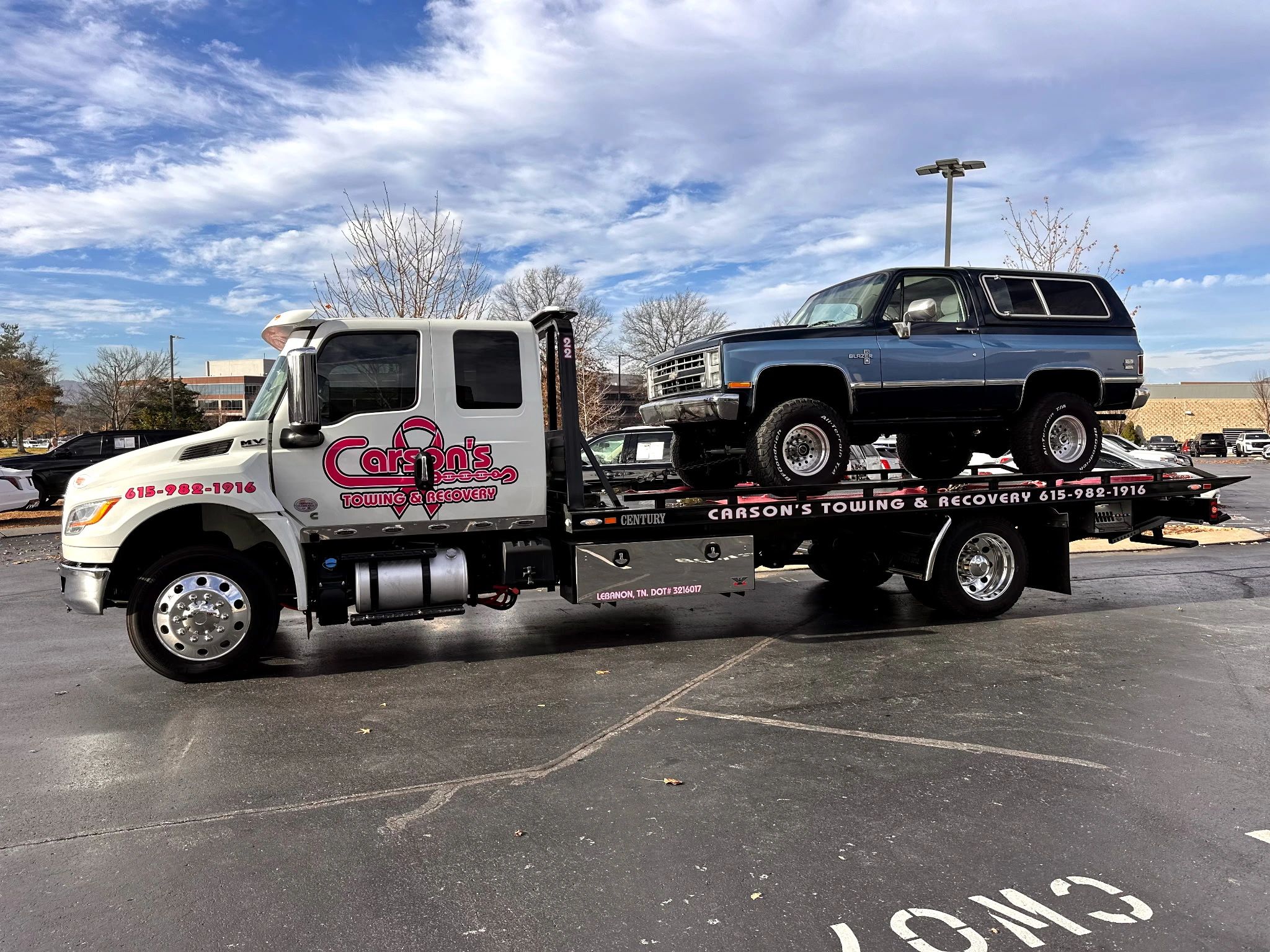 Carson's Towing & Recovery logo