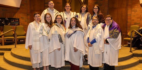 Me and my HUC classmates on ordination day. I'm second from the top left.
