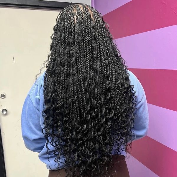 Small Boho Knotless