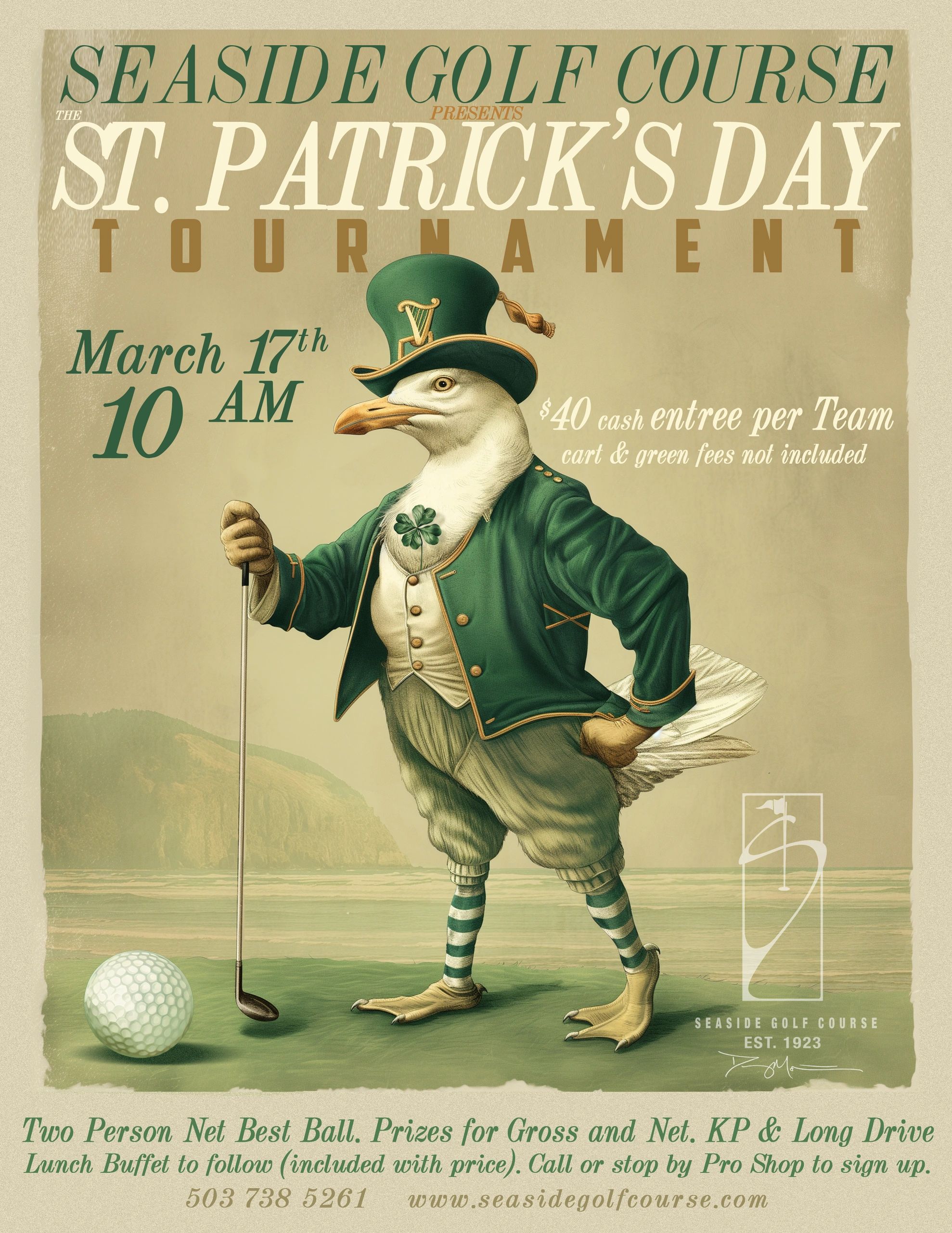 St. Patrick's Day Golf Tournament