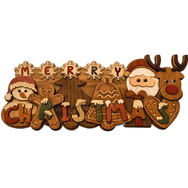 This is a 3d Christmas sign,  We can customize it to any size and add to it