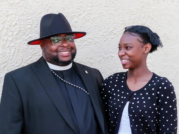 Pastor Craig and daughter Gabby