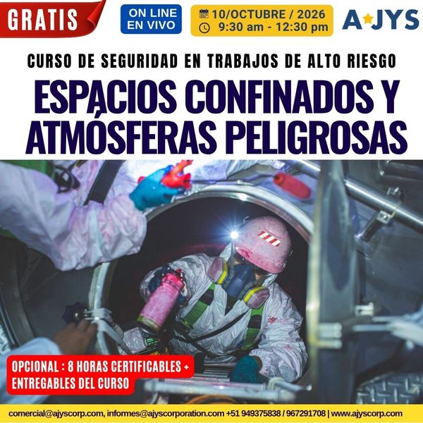 ESPACIOS CONFINADOS Y ATMÓSFERAS PELIGROSAS
