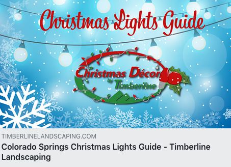 Colorado Springs Christmas Lights Guide - Timberline Landscaping