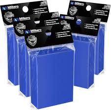 MLIKERO- 100 CT. CARD SLEEVE (PROTECTOR) BLUE