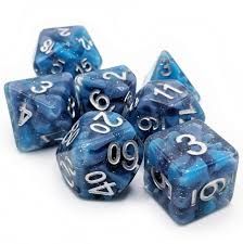 ACRYLIC DICE SET