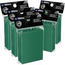 MLIKERO- 100 CT. CARD SLEEVE (PROTECTOR) GREEN