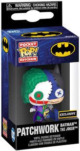 PATCHWORK - BATMAN THE JOKER FUNKO KEY CHAIN