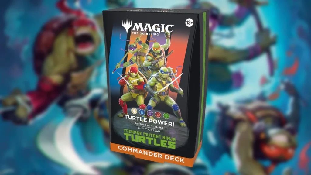 MAGIC THE GATHERING: TEENAGE MUTANT NINJA TURTLES COMMANDER DECK (SEALED)