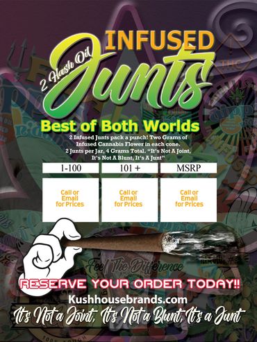 Infused Junts Price Menu