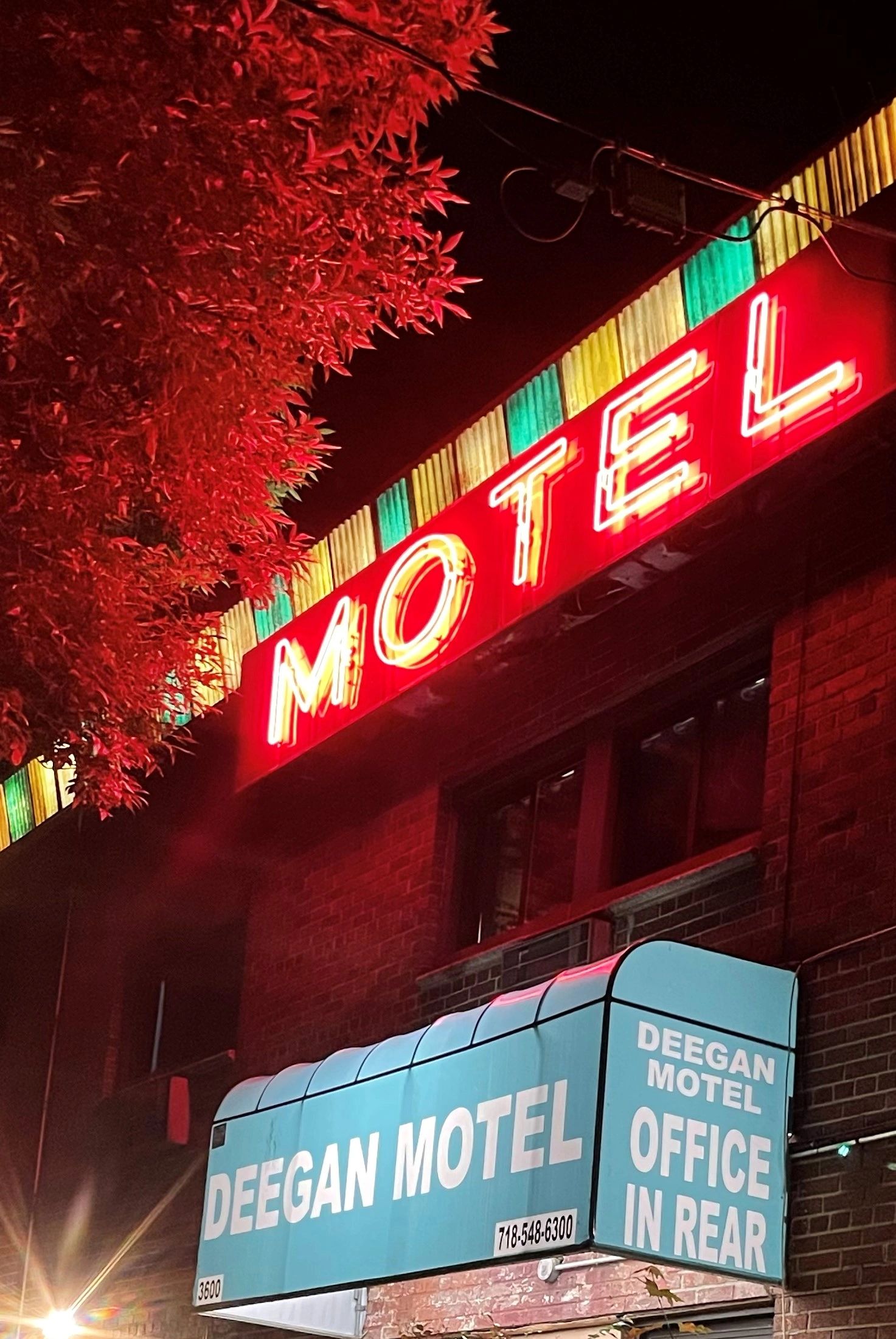 Motel sign