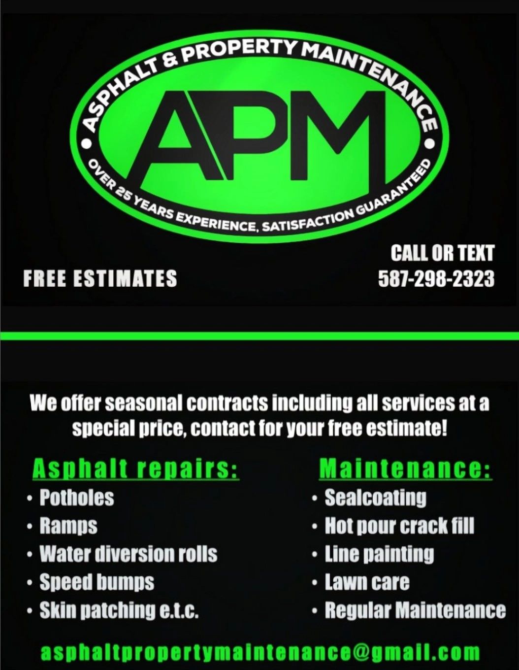 Top Asphalt Services for Property Maintenance