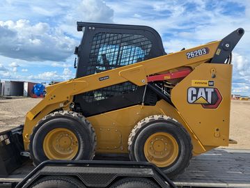 APM offers Snow Removal with our brand new cat skidsteer and can haul away with our small dump truck