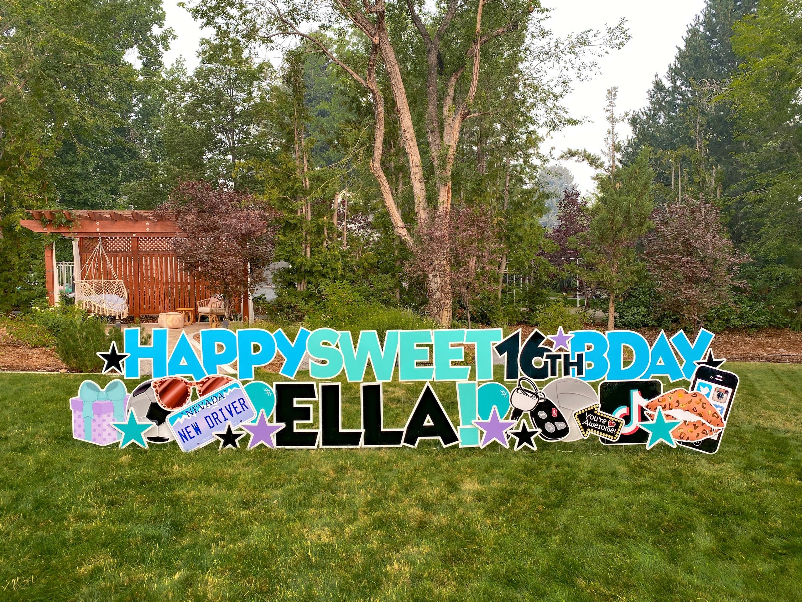 Reno Yard Greetings Home