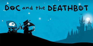 LOGO for Steve Ogden's comic Doc and the Deathbot