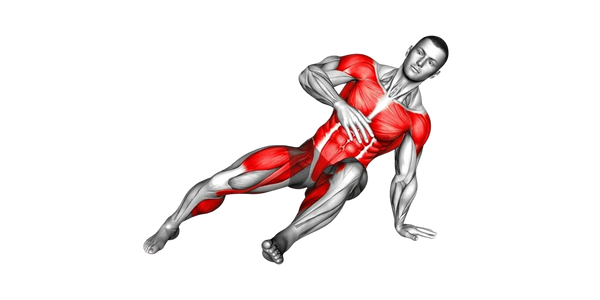Men of all fitness levels performing bodyweight exercises.