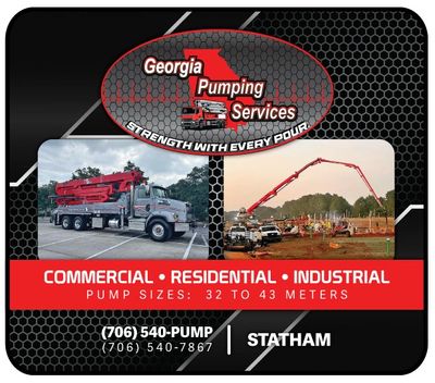 Concrete Pumping Winder Georgia Pumping Services