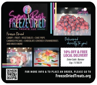 Candy Store Winder Sugar Rush Freezer Dried Treats