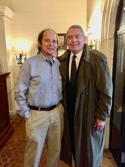 Rick Moulton with Dan Rather - Explorer's Club
