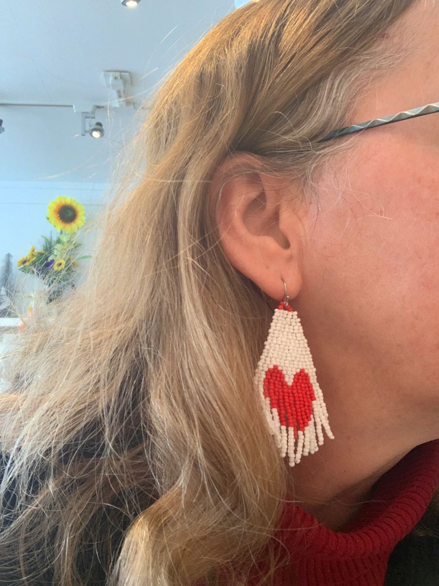 Buffalo Bills - Heart Earrings