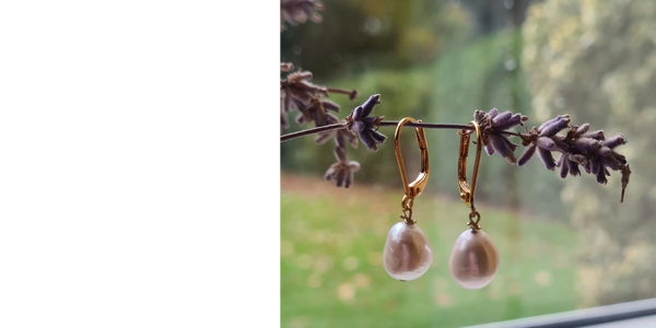 Pearl earrings, pearl jewellery