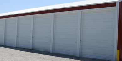 Large storage units 12' x 40' to 36' x 50'