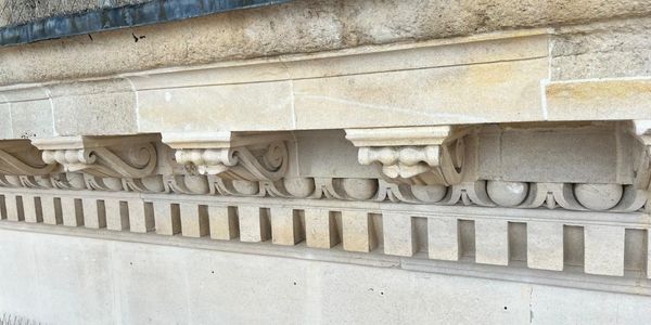 Bath stone restoration matching existing carvings