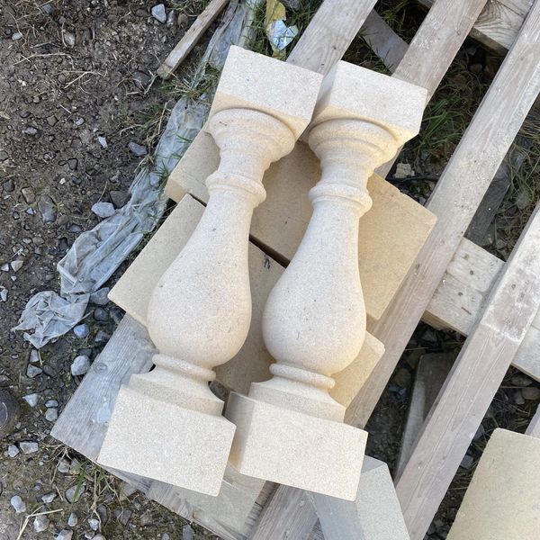 Hand-carved stone detail in Bristol