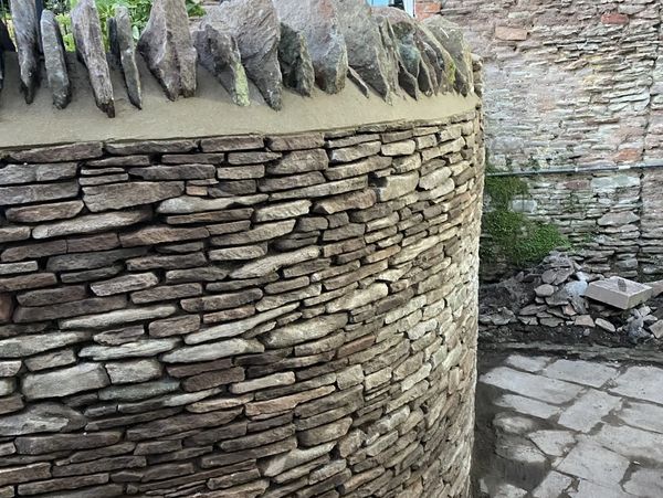 Rubble wall dry stone wall stone wall stonemasons bristol
